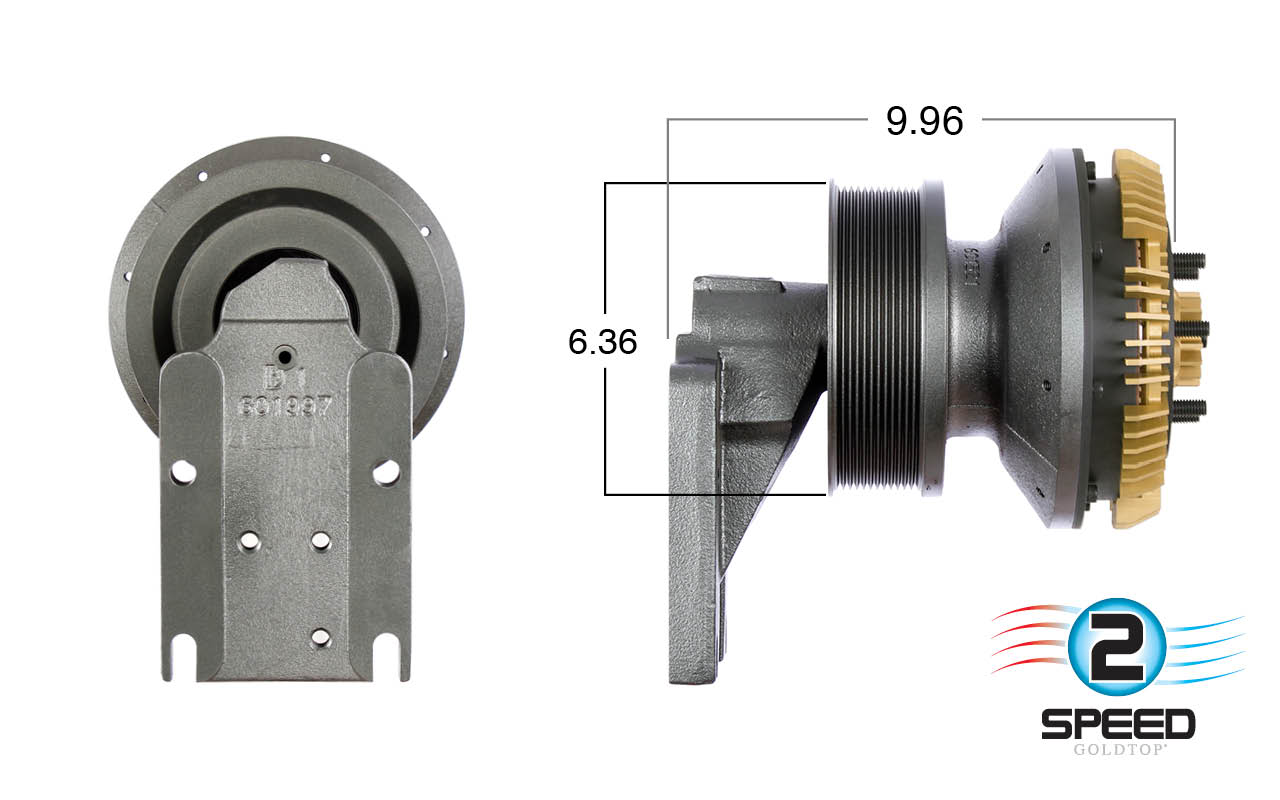 2-Speed PACCAR Fan Clutch (99594-2) | Replacement for: 98A9768 