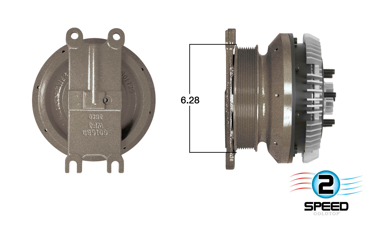 2-Speed Mercedes Fan Clutch