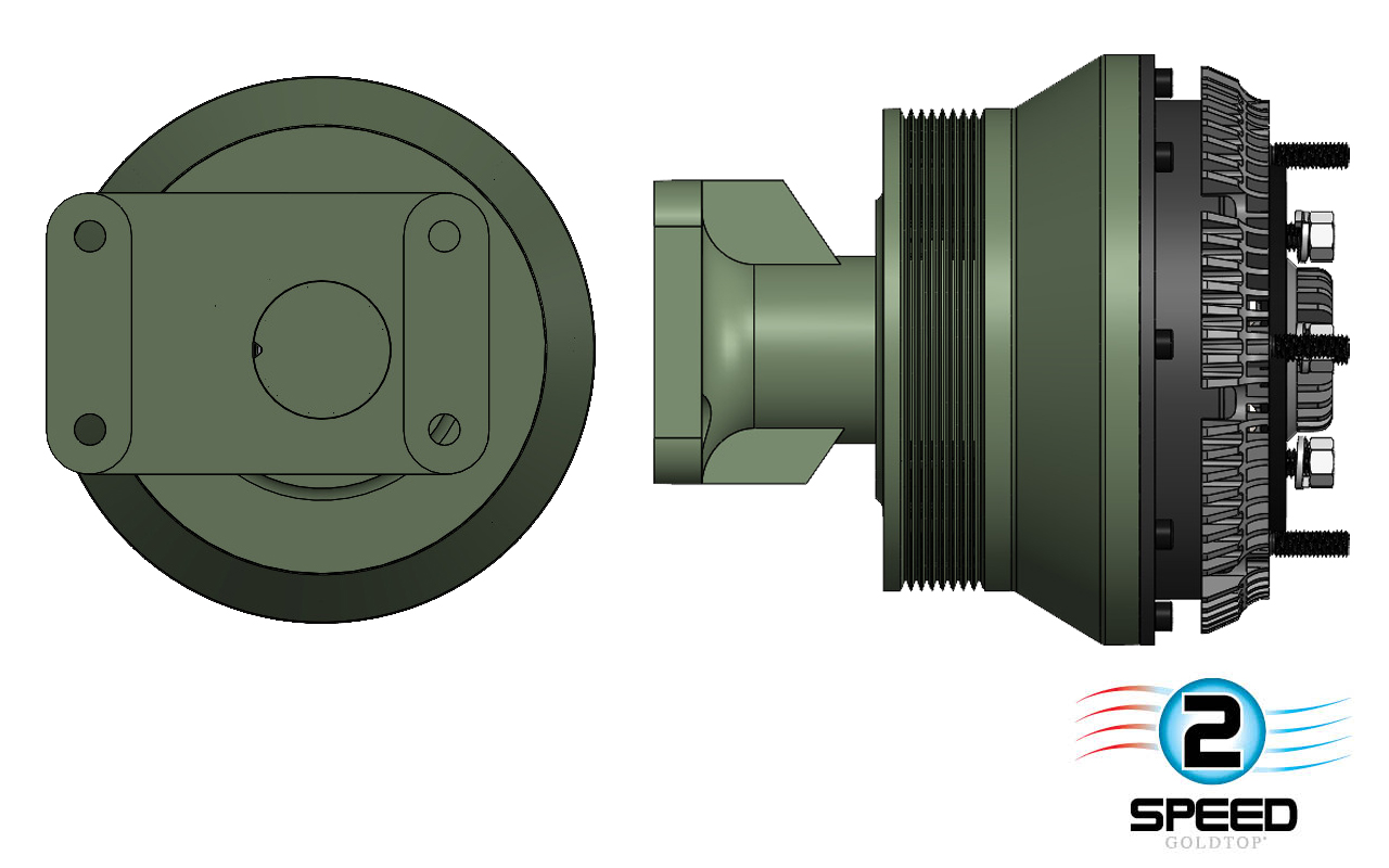 2-Speed Cummins Fan Clutch