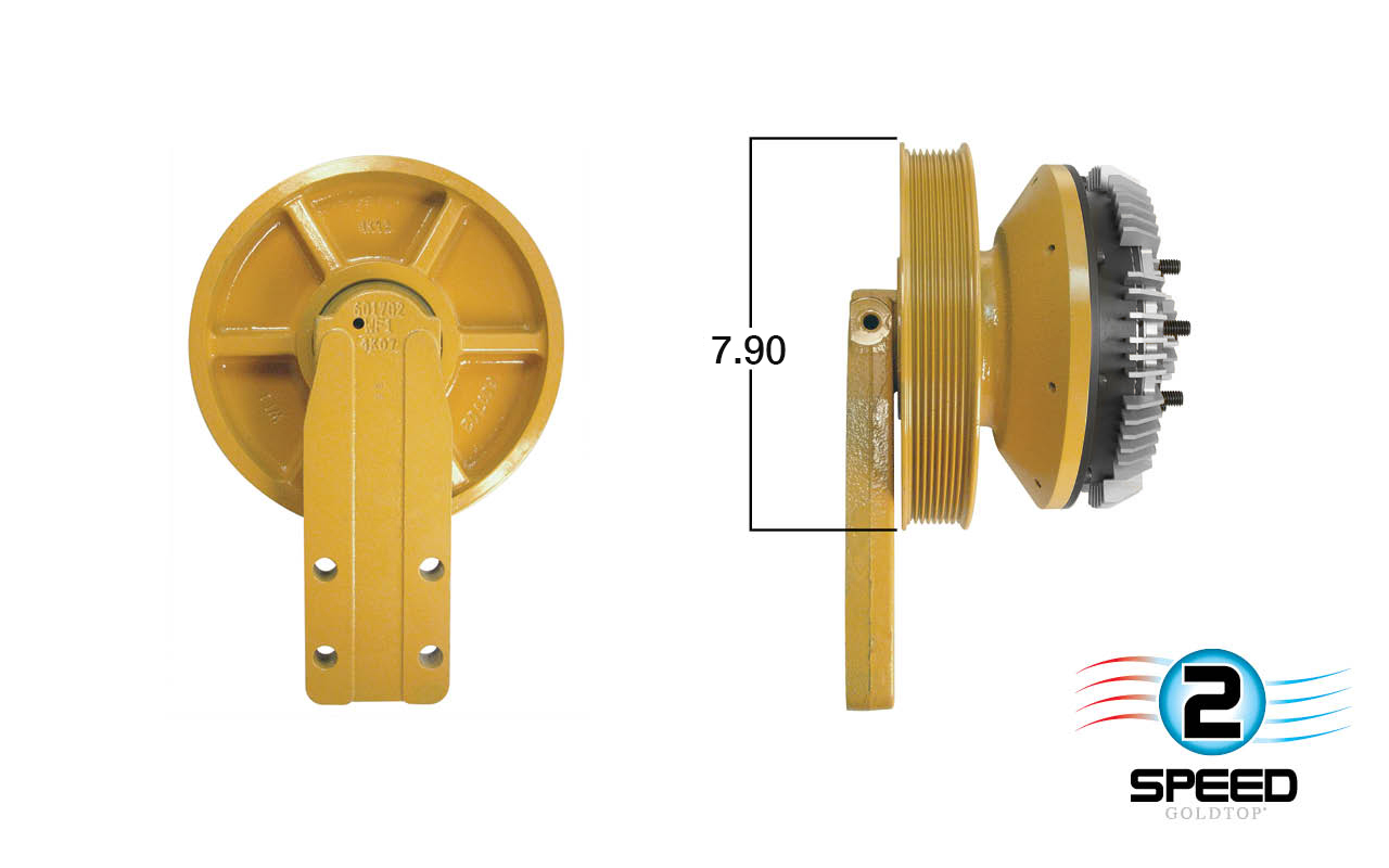 2-Speed Caterpillar Fan Clutch
