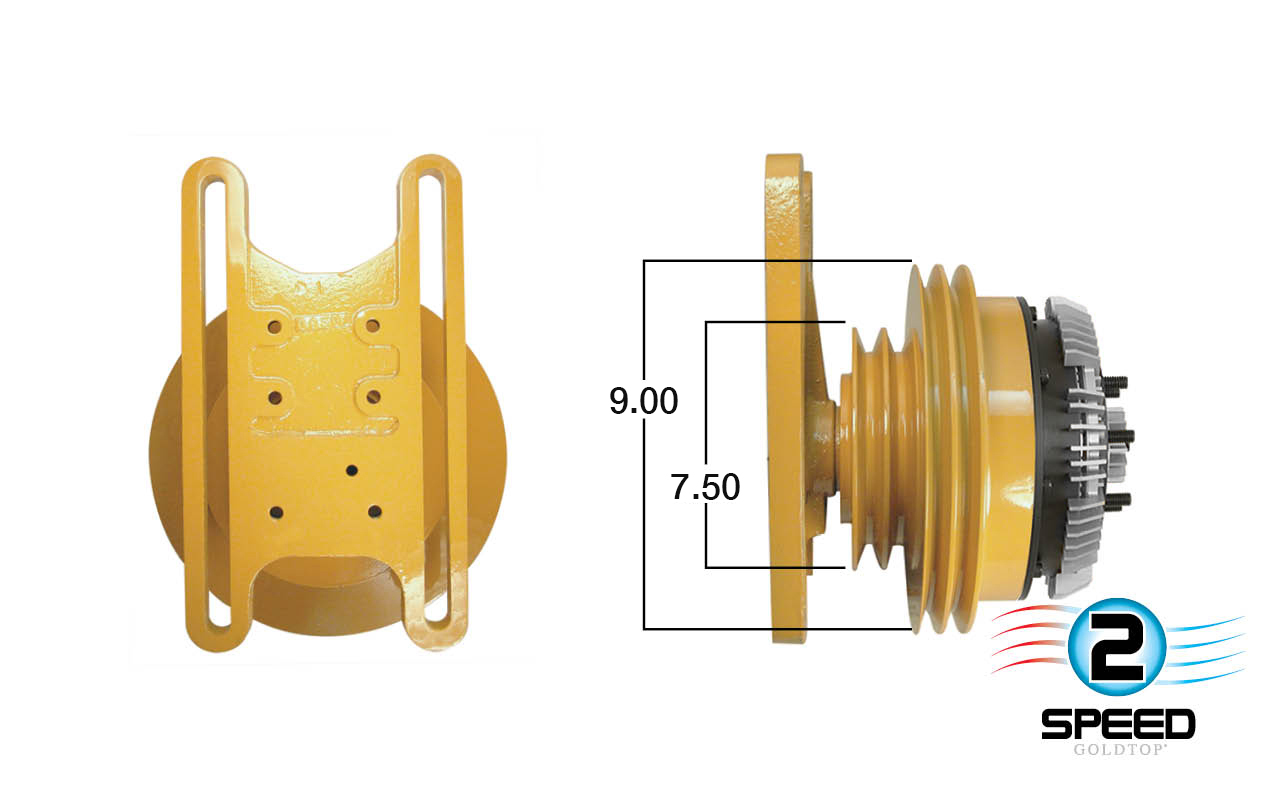 2-Speed Caterpillar Fan Clutch