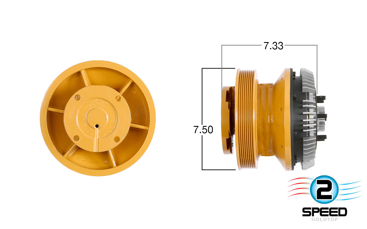 2-Speed Cummins Fan Clutch