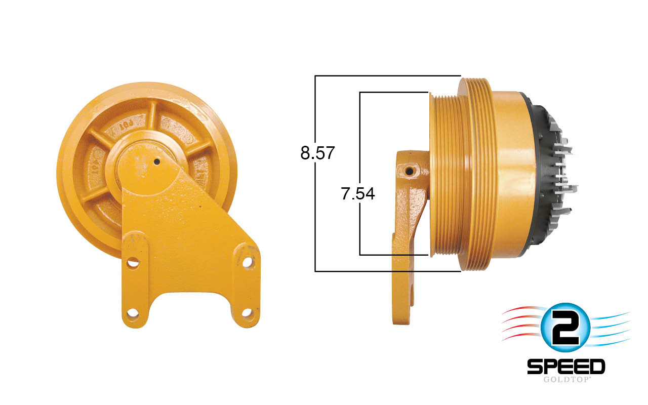 2-Speed Caterpillar Fan Clutch