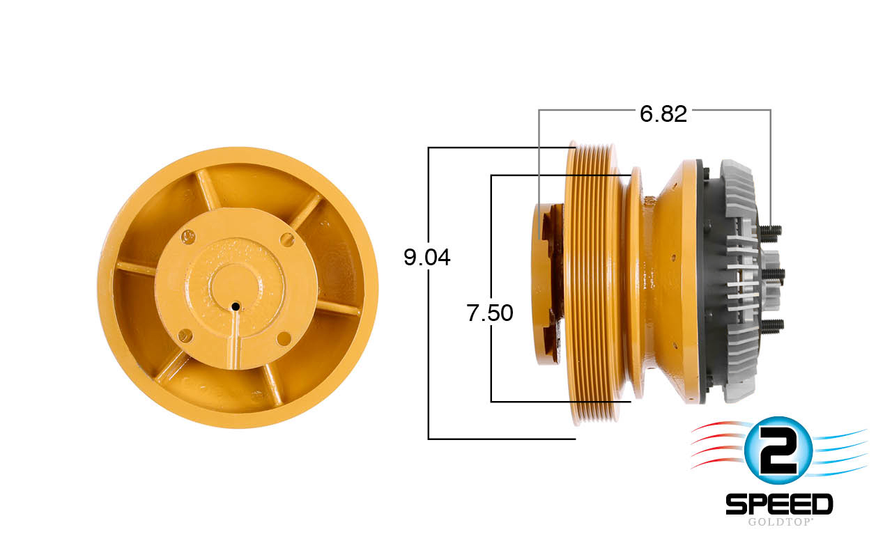 2-Speed Cummins Fan Clutch