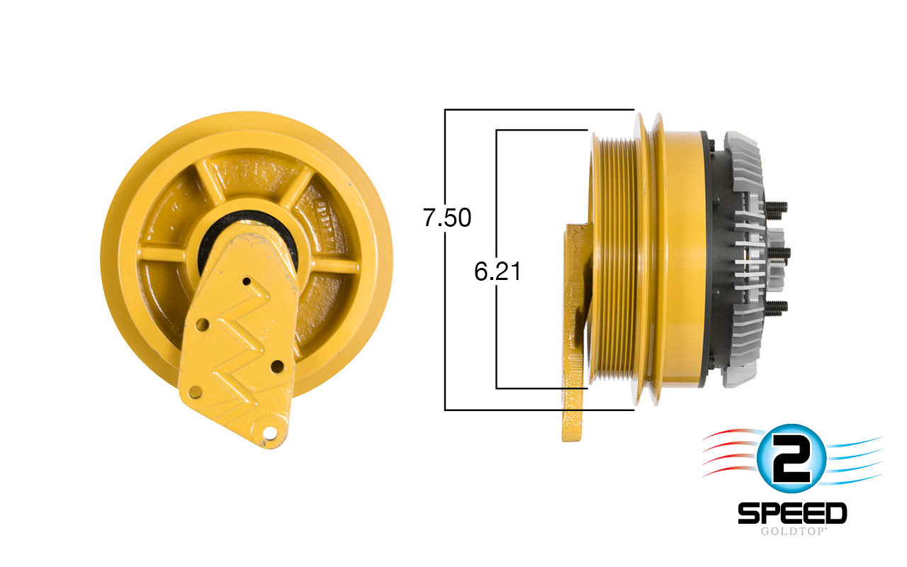 2-Speed Caterpillar Fan Clutch