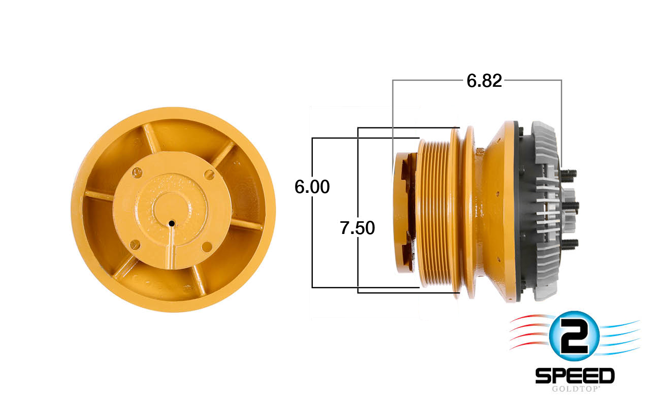 2-Speed Cummins Fan Clutch