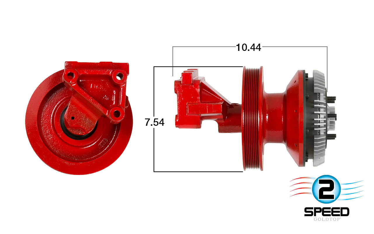Kit Masters Part #99434-2 - Replacement for OEM Part #s: 79A9434-2, KMN20994342, ABPN20994342, FLT994342, KMI994342, 3443-994342