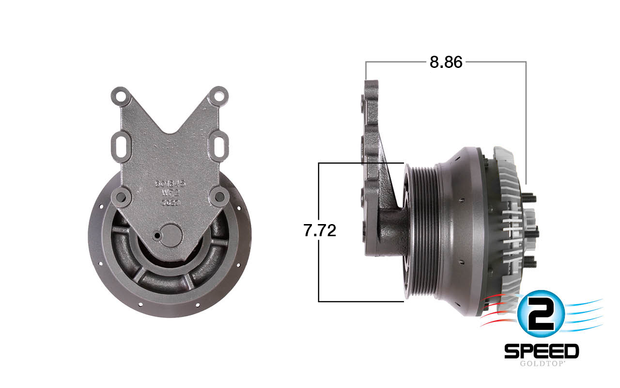 2-Speed Cummins Fan Clutch