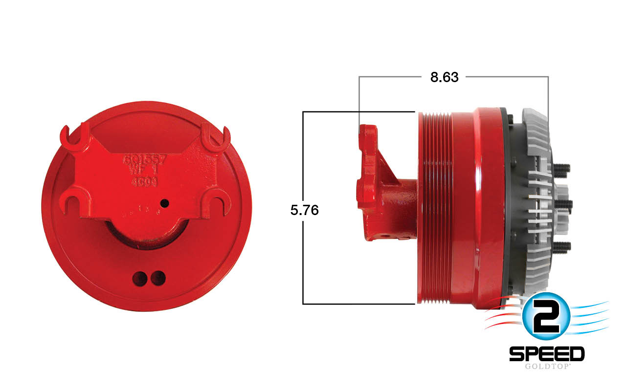2-Speed Cummins Fan Clutch