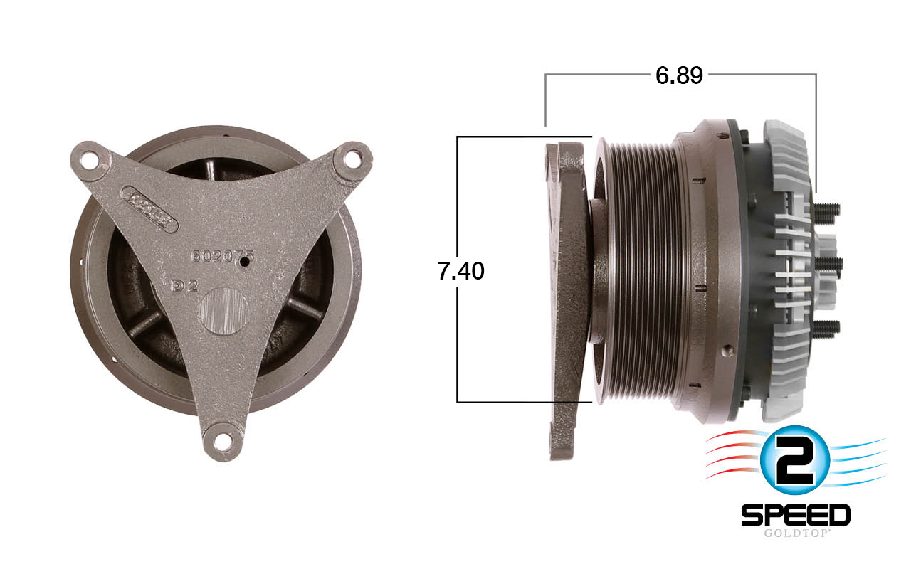 2-Speed Volvo Fan Clutch