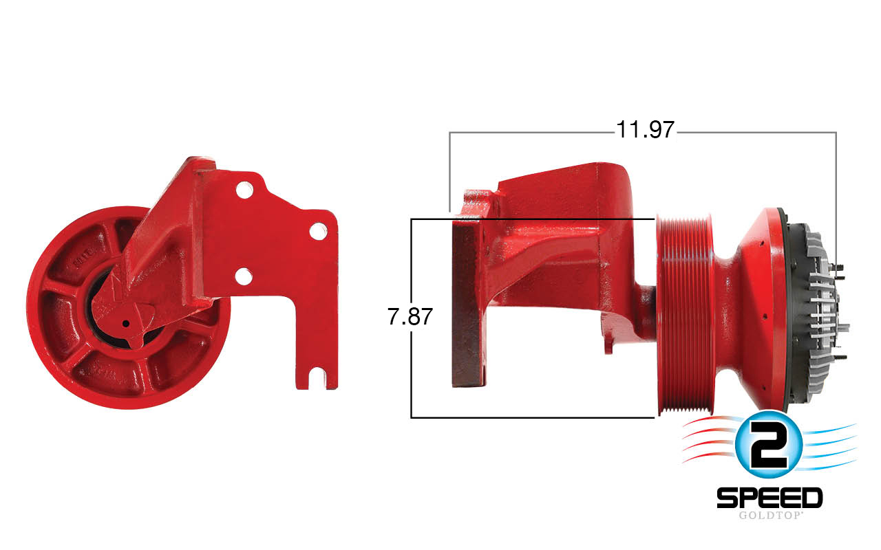 2-Speed Cummins Fan Clutch