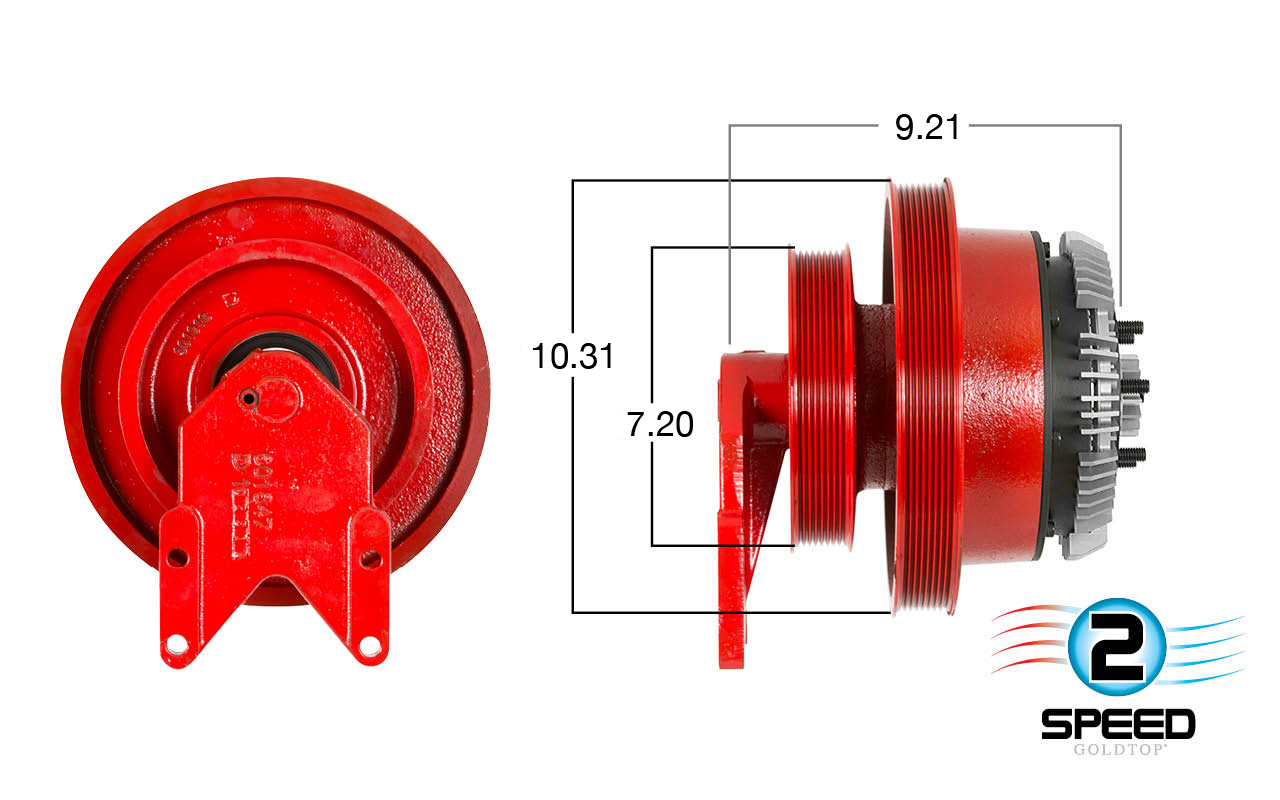 2-Speed Cummins Fan Clutch