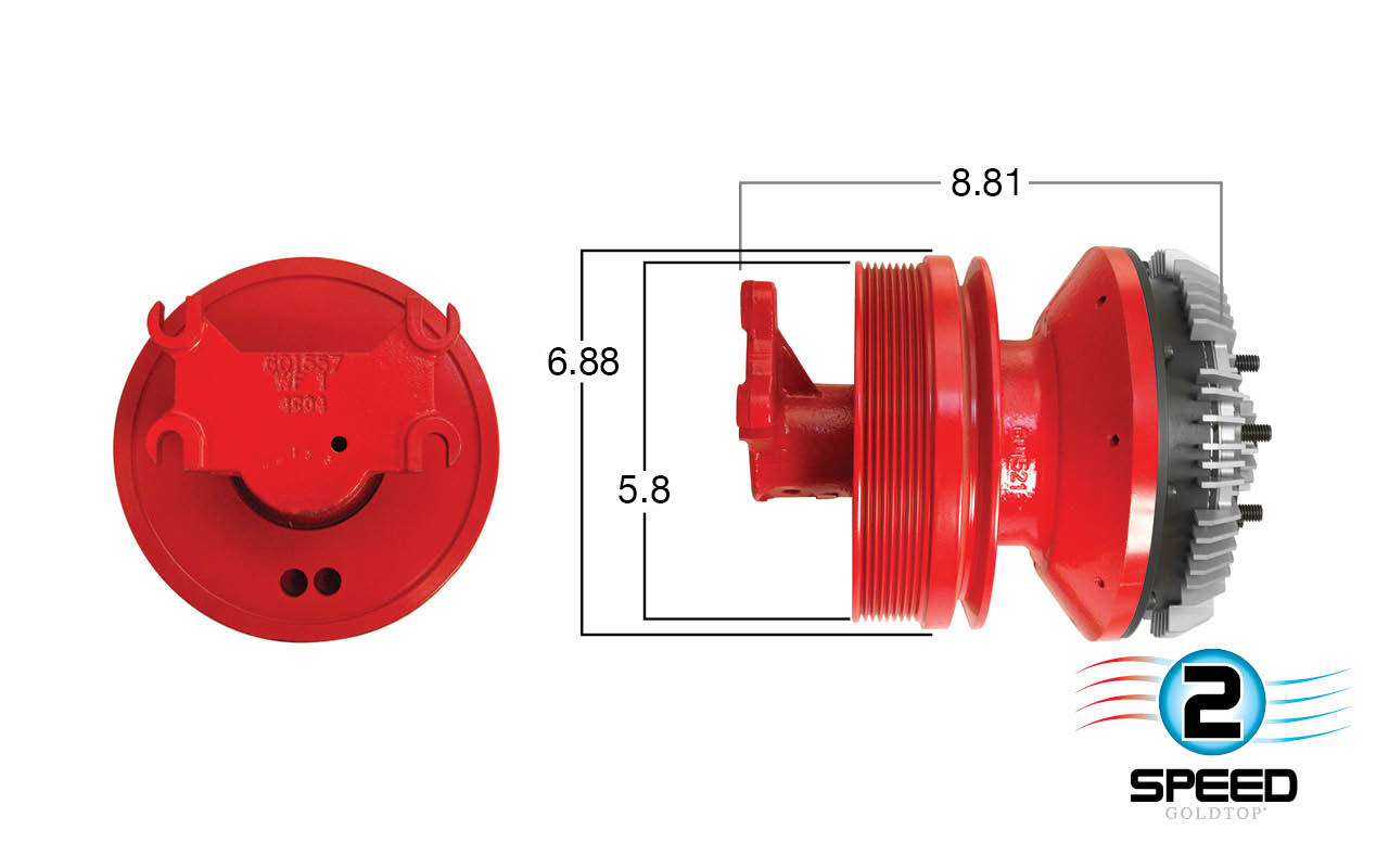 2-Speed Cummins Fan Clutch
