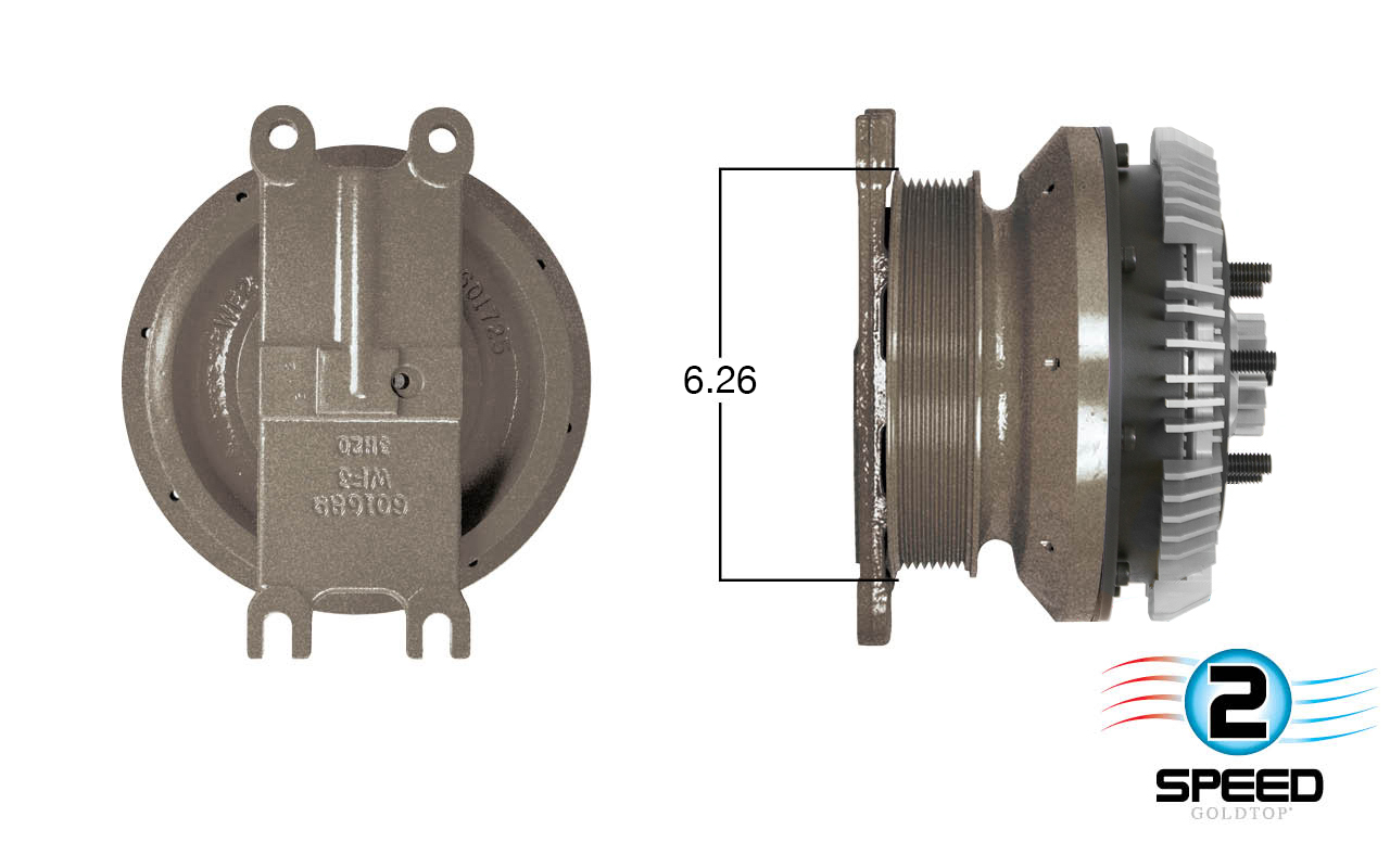 2-Speed Mercedes Fan Clutch