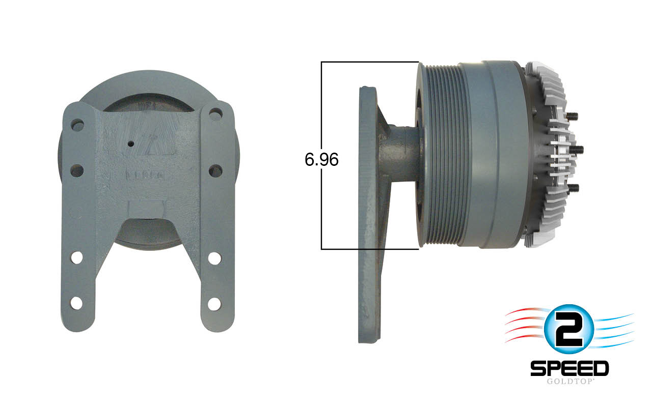 2-Speed Detroit Diesel Fan Clutch