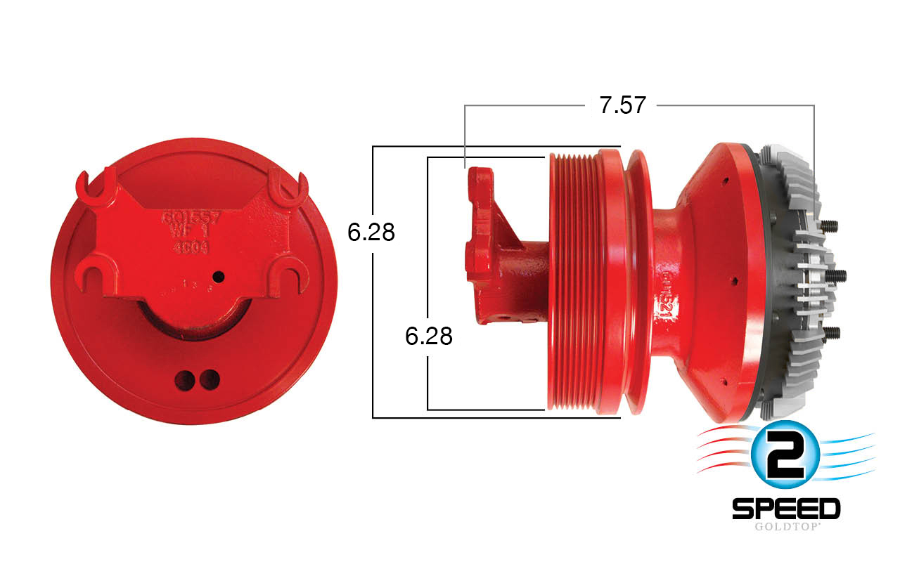 2-Speed Cummins Fan Clutch