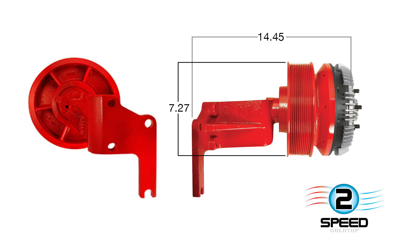 2-Speed Cummins Fan Clutch