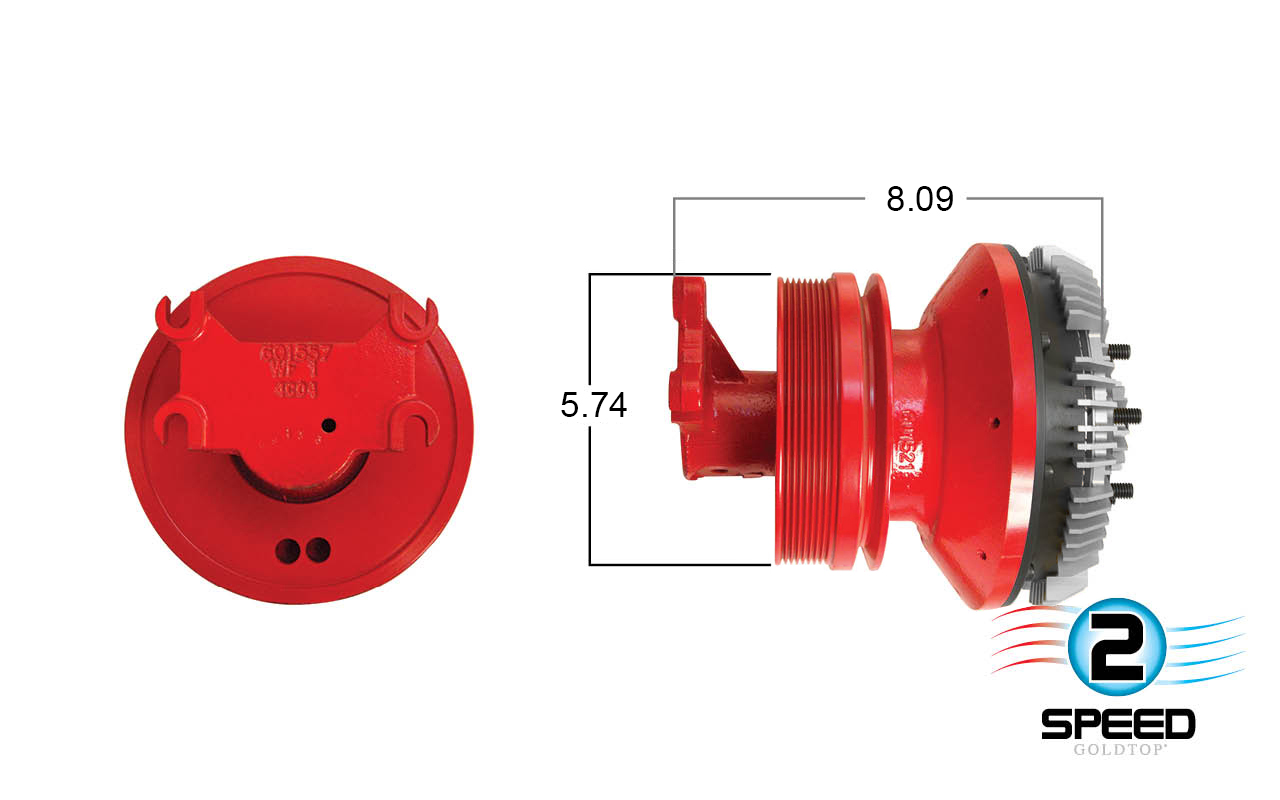 2-Speed Cummins Fan Clutch