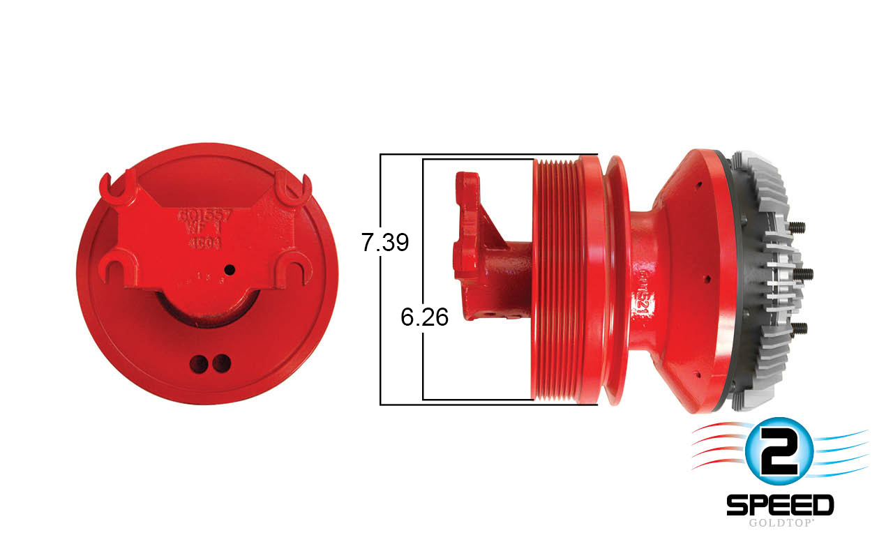 2-Speed Cummins Fan Clutch