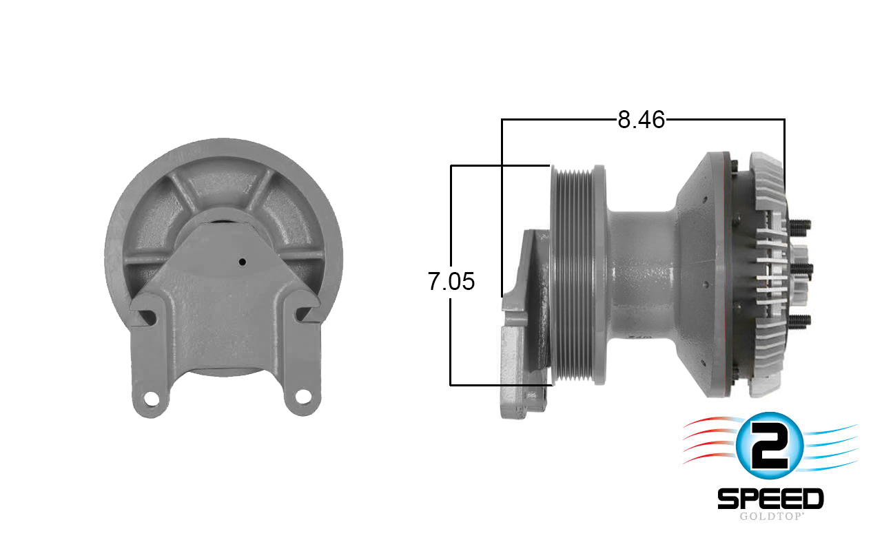 2-Speed Cummins Fan Clutch