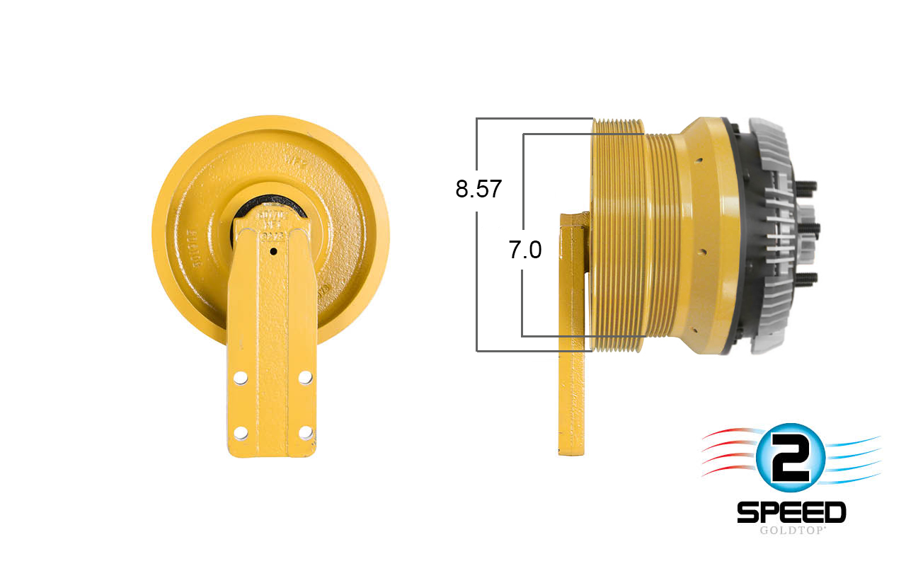 2-Speed Caterpillar Fan Clutch