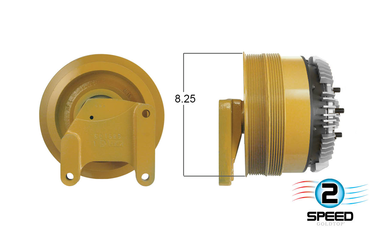 2-Speed Caterpillar Fan Clutch