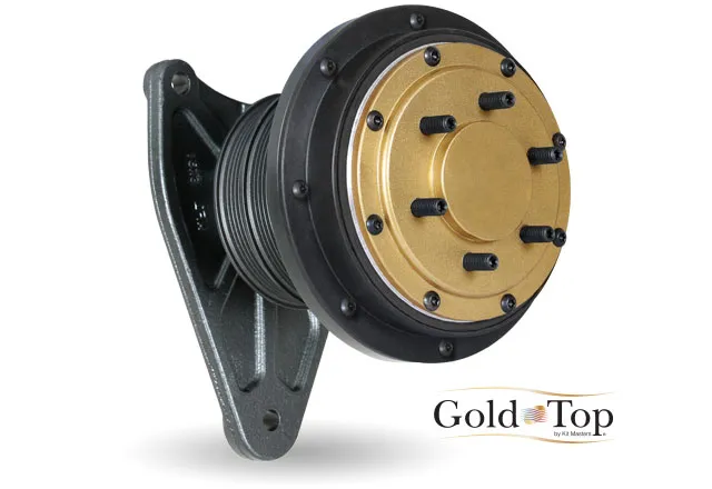 Rebuilt gold top fan clutch
